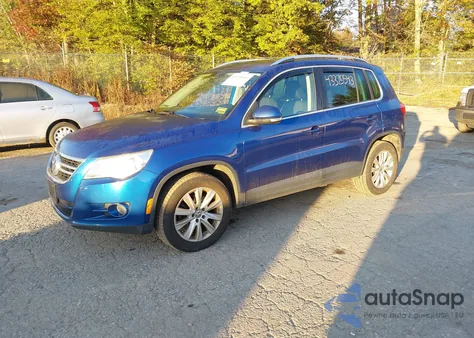 2009 Volkswagen Tiguan Se/Sel from USA, damaged, VIN WVGBV75N39W001690